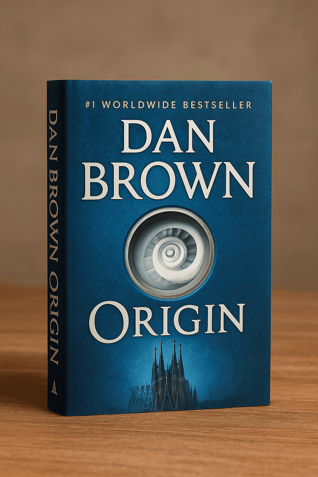 Origin by Dan Brown (Robert Langdon Book 5) | Original Hardcover Novel – A Bestselling Techno-Thriller of Science, Religion & Artificial Intelligence